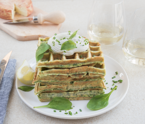MODIF Recette Epoisses Gaufres aux épinards 1