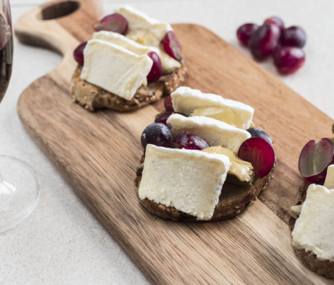 MODIF Suggestion dégustation Triple crème Tartines artichauts