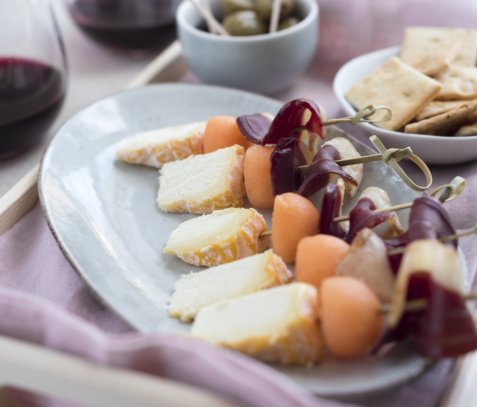 Suggestion de dégustation Langres Brochette magret 5