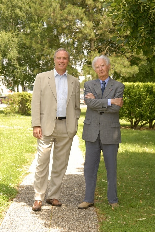 Hugues et Hubert TRIBALLAT fromagerie Germain Hugues et Hubert TRIBALLAT fromagerie Germain