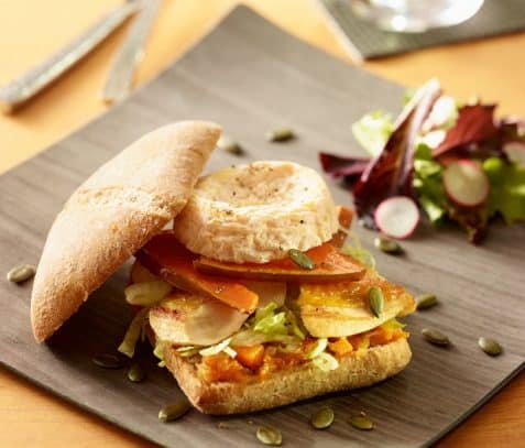 burger de poulet au langres aop