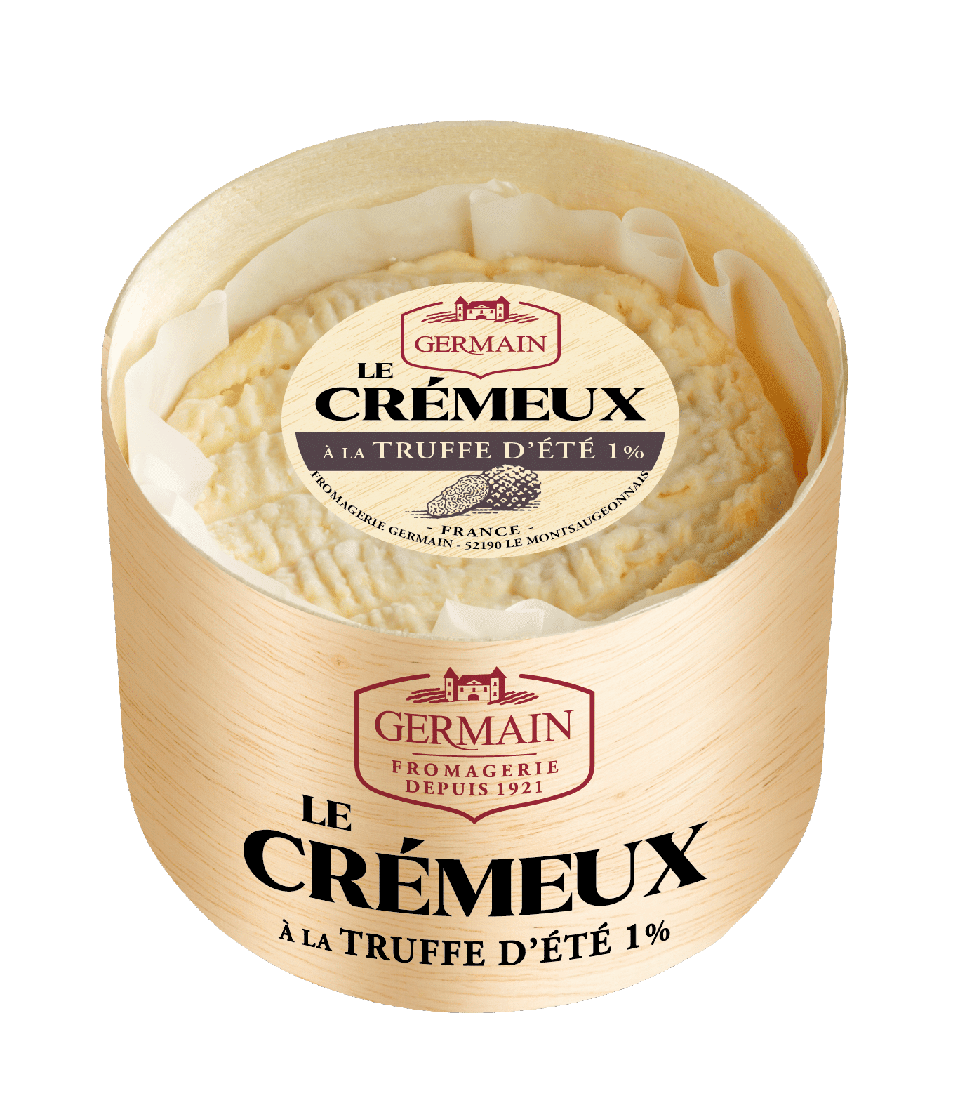Packshot Crémeux truffe d'été Packshot Crémeux truffe d'été